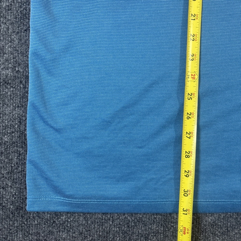 Tommy Bahama Polo Shirt 3XL Blue Performance Golf Short Sleeve Modal Blend - Picture 6 of 7